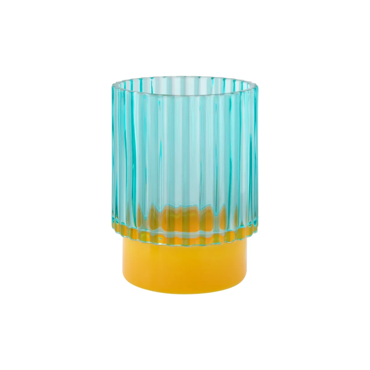 Verre à bougie « Remember » Lumi Bleu | One Horizon