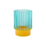 Verre à bougie « Remember » Lumi Bleu | One Horizon