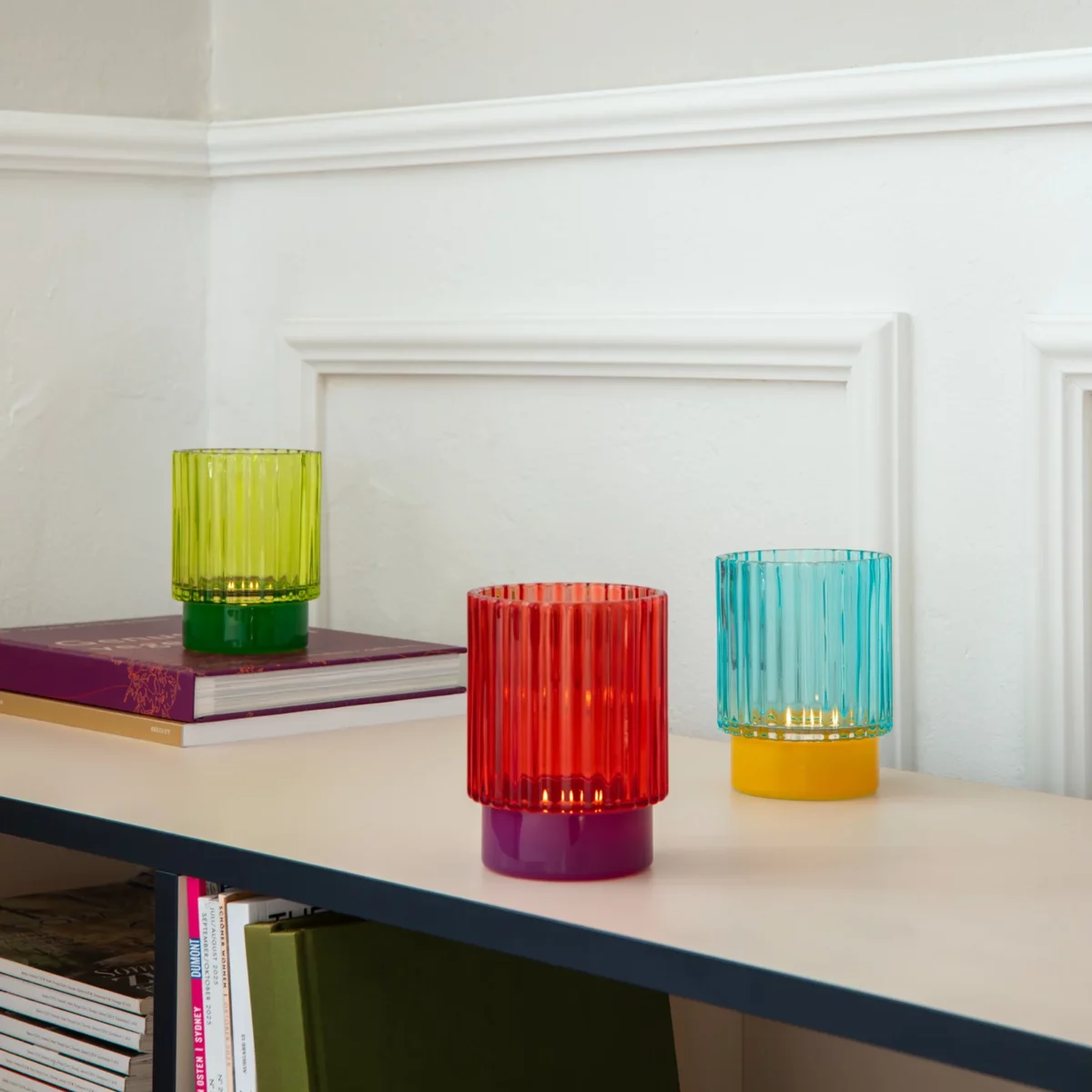 Verre à bougie « Remember » Lumi Lime, vue détaillée 2 | One Horizon