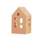 Remember Nyhavn Peach Tealight Holder | One Horizon
