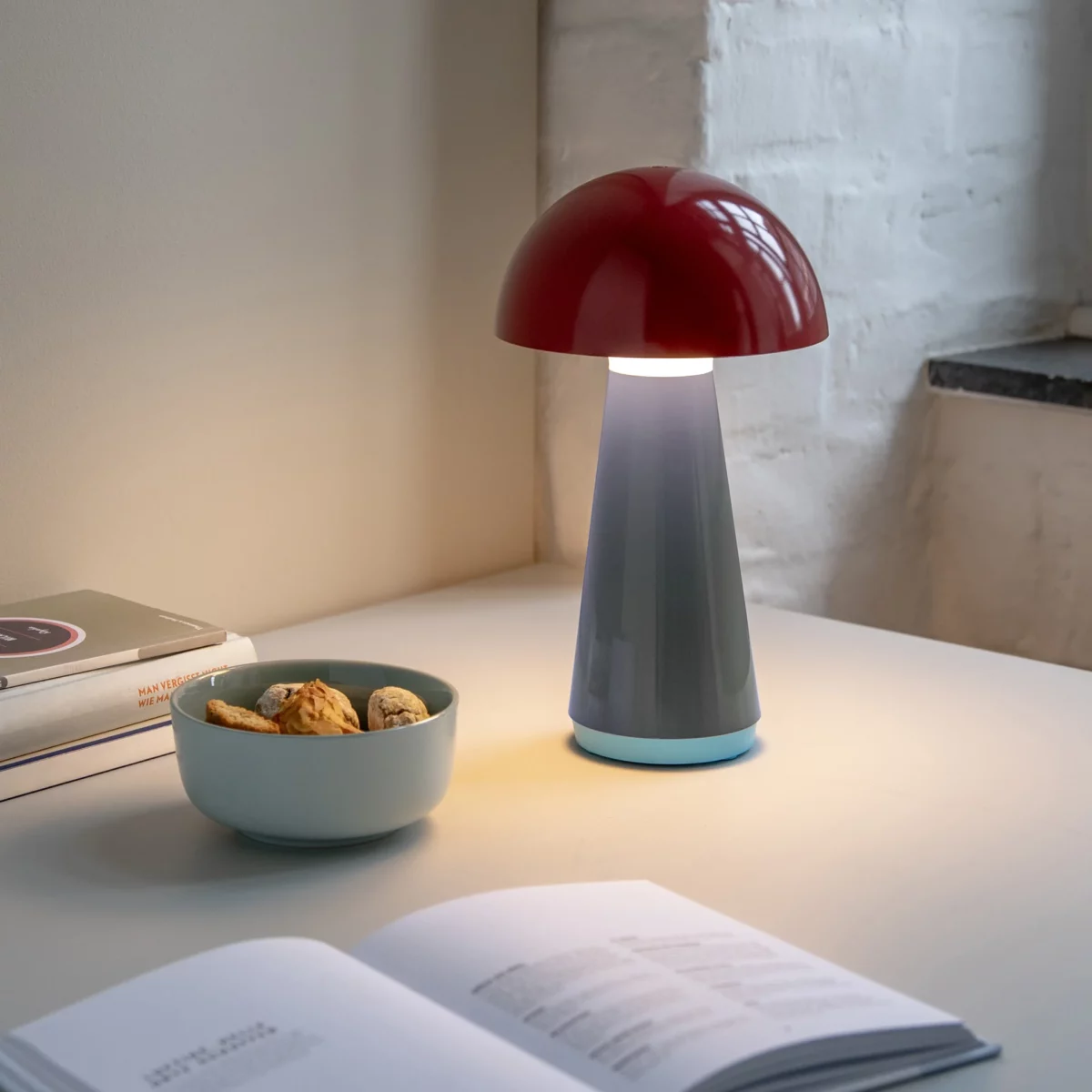 Remember Bob Red Table Lamp, Detail View 2 | One Horizon