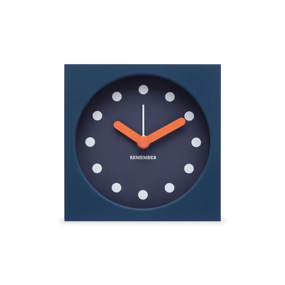 Remember Tischuhr mit Wecker Midnight | One Horizon