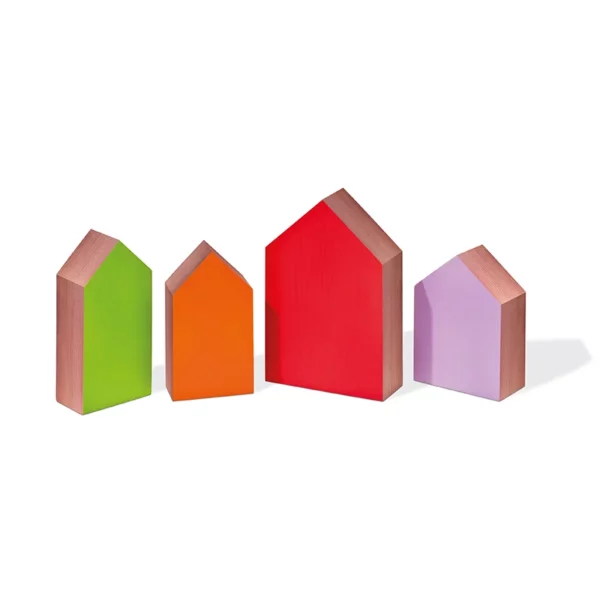 Maisonnettes de garde en bois de cèdre, lot de 4