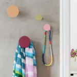 Lot de 4 crochets muraux