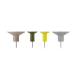 Lot de 4 crochets muraux