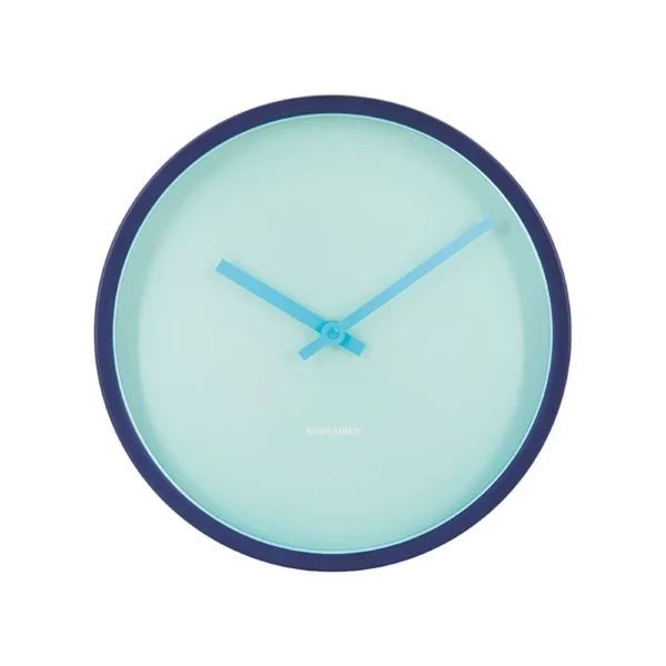 Remember Aqua Wall Clock | One Horizon