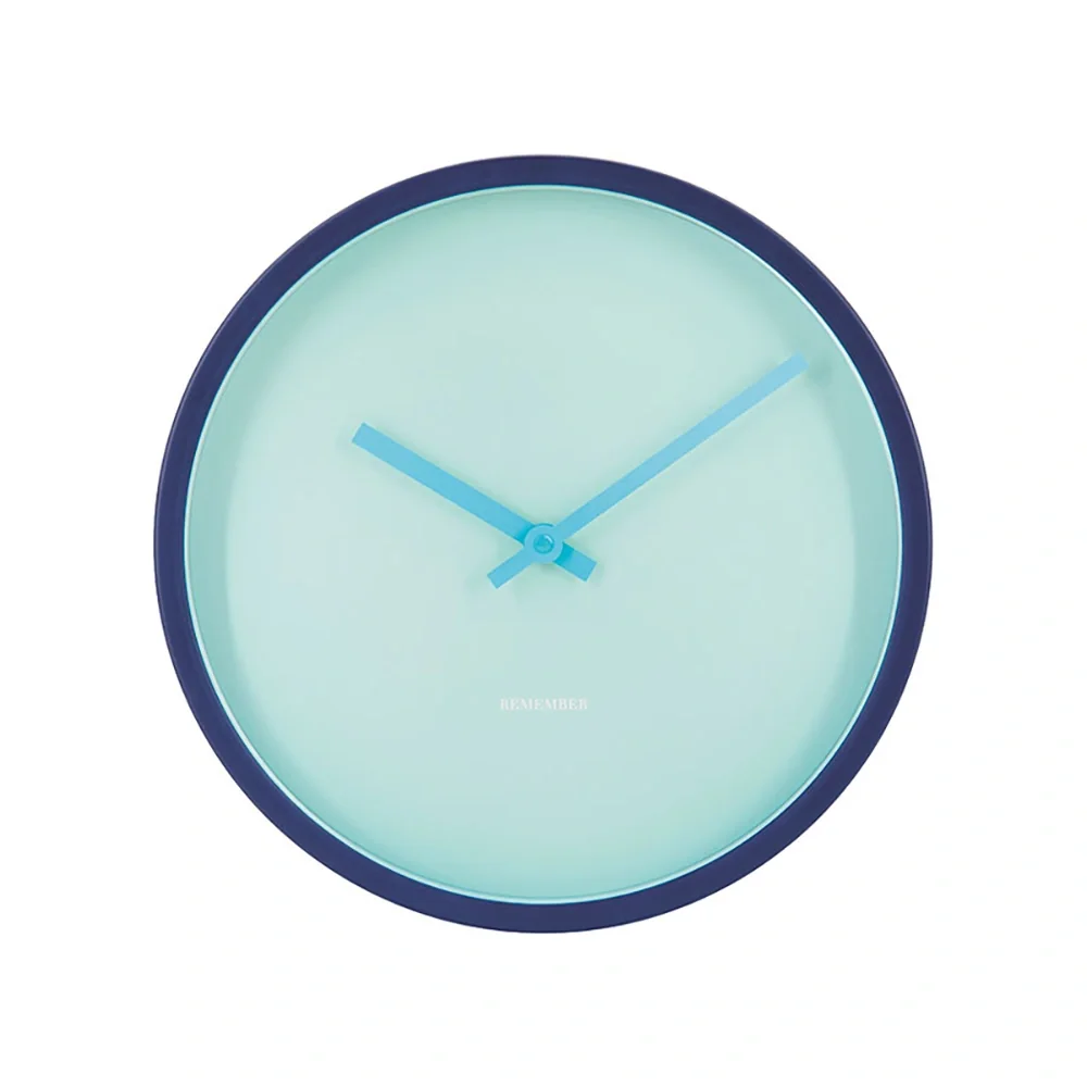 Remember Aqua Wall Clock | One Horizon