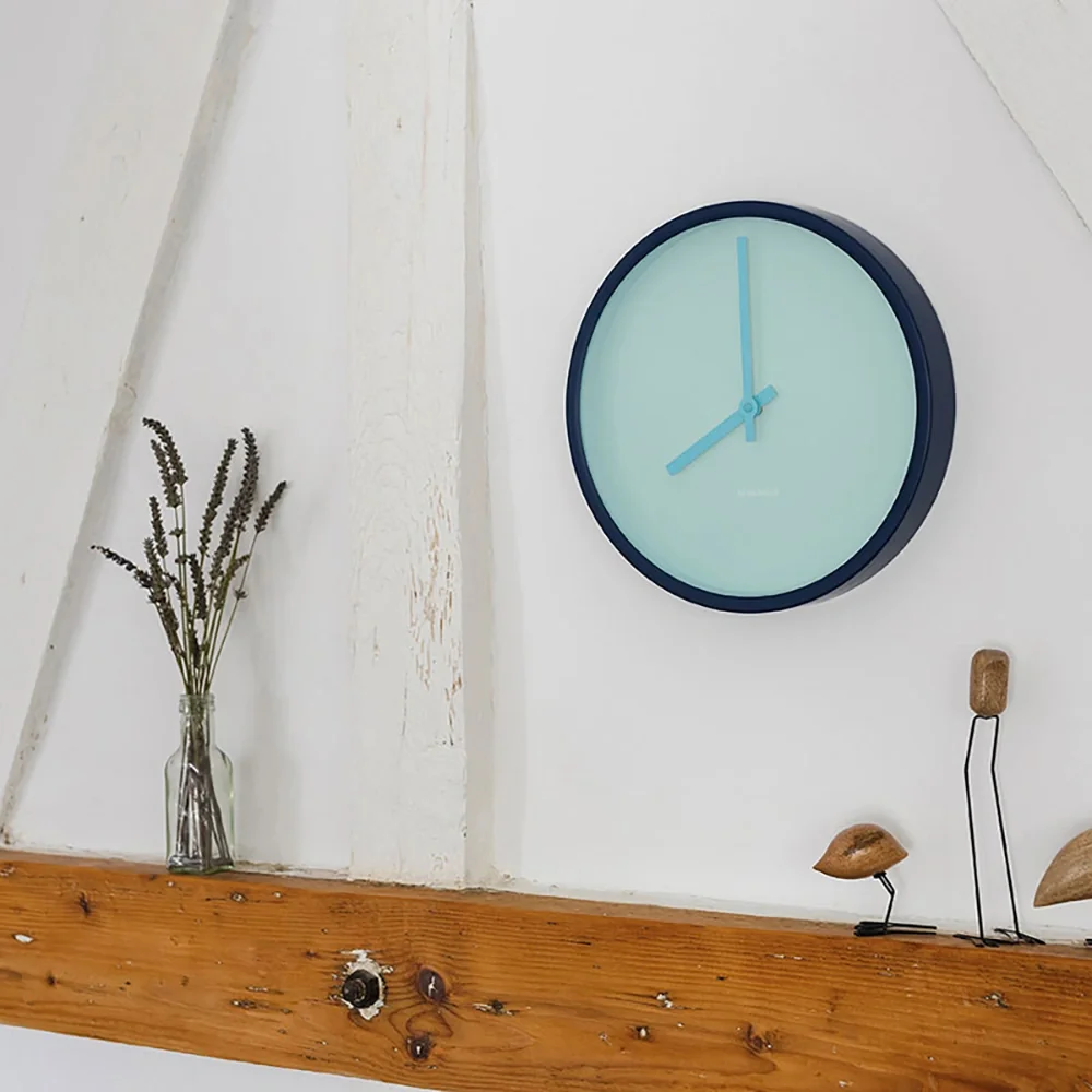 Remember Aqua Wall Clock, Detail View 2 | One Horizon