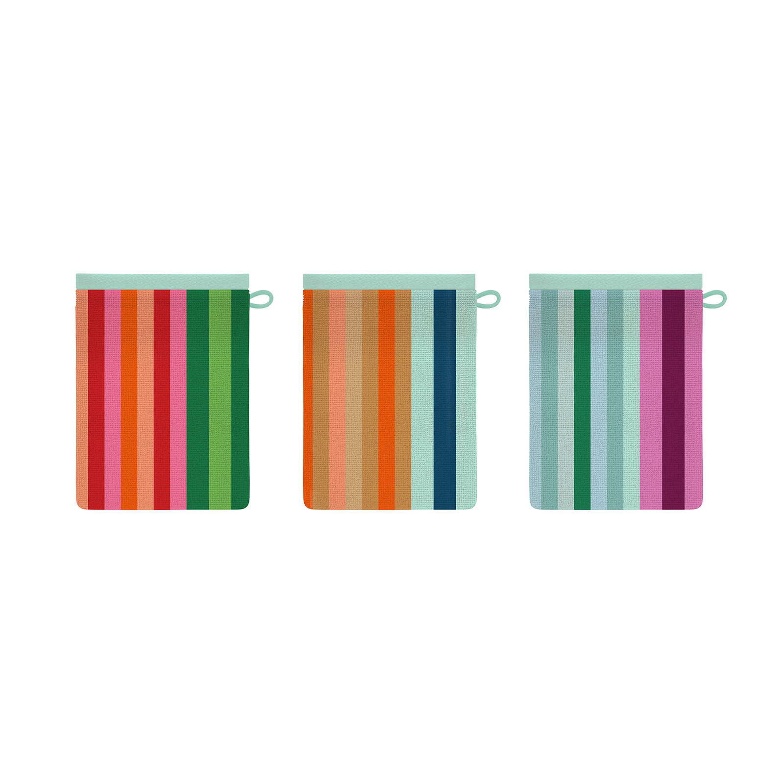 Milo Washcloths, Set of 3