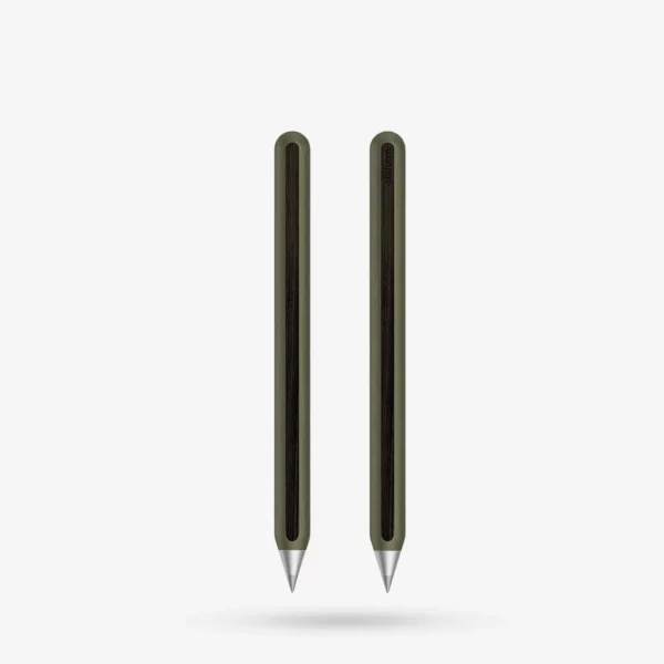AEON Bleistift Aluminium - Moss Green, Eternal-Spitze