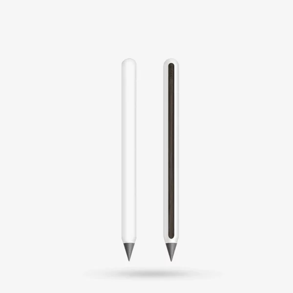 AEON aluminum pencil - Polar White, Graphite tip