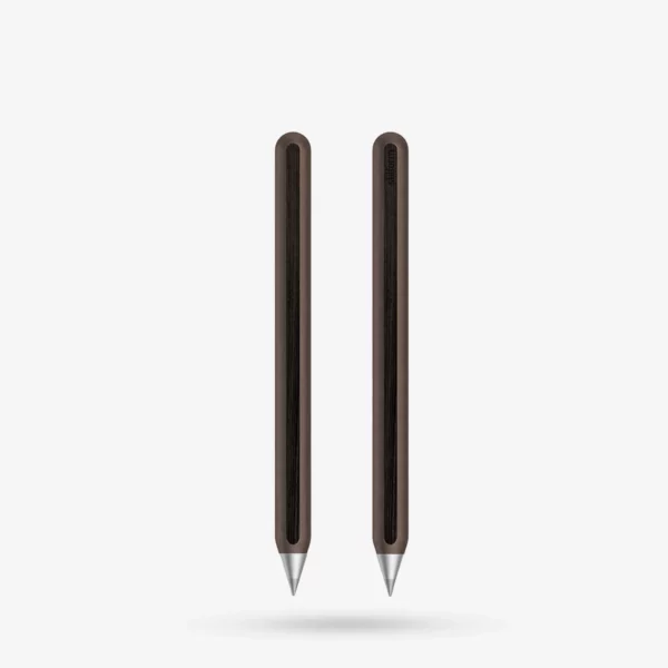 AEON Bleistift Aluminium - Walnut Brown, Eternal-Spitze