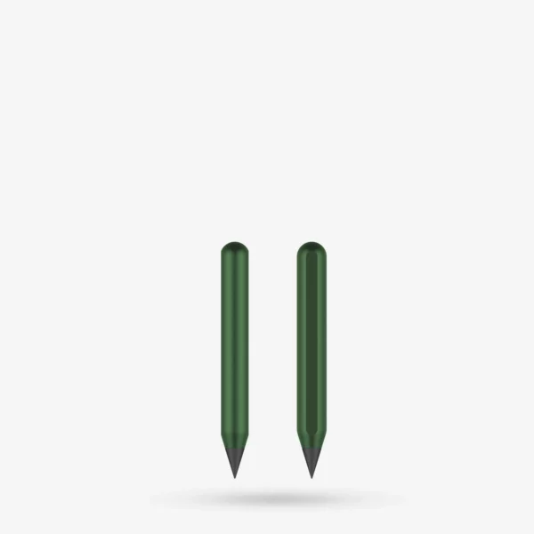 AEON Nano Bleistift Aluminium - Aurora Green, Graphit-Spitze