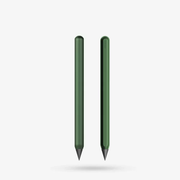 AEON Pure Pencil, Aluminum - Aurora Green, Graphite tip