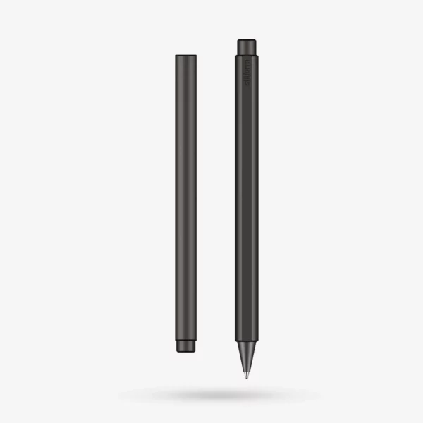 FLOW Rollerball Pen, Titanium - Titanium DLC