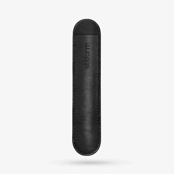 Leather pouch - Black