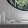 Uyuni Lighting LED Stabkerze Soft-Fit-Cap 25 cm, 2er-Set Sandstein, Detailansicht 3 | One Horizon