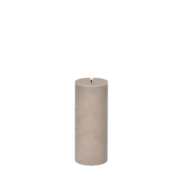 Uyuni Lighting LED Stumpenkerze Rustic 7,8 cm 20 cm | One Horizon