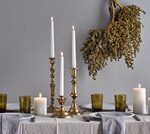 Classic LED Pillar Candle, 25 cm, Set of 2