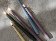 Classic LED Pillar Candle, 25 cm, Set of 2
