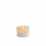 LED Candle in a Glass Jar
