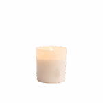 LED Candle in a Glass Jar