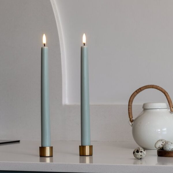 "Light" Candle Holder for Pillar Candles, Set of 2