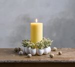 Rustic LED Pillar Candle, 7.8 cm