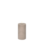 LED Stumpenkerze Rustic 7,8 cm