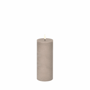 LED Stumpenkerze Rustic 7,8 cm