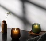 Harmony LED Scented Candle in a Glass Jar