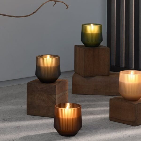 Harmony LED Scented Candle in a Glass Jar