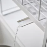 Yamazaki Two-Tier Dish Rack TOWER White, Detail View 11 | One Horizon