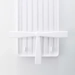 Yamazaki Two-Tier Dish Rack TOWER White, Detail View 12 | One Horizon