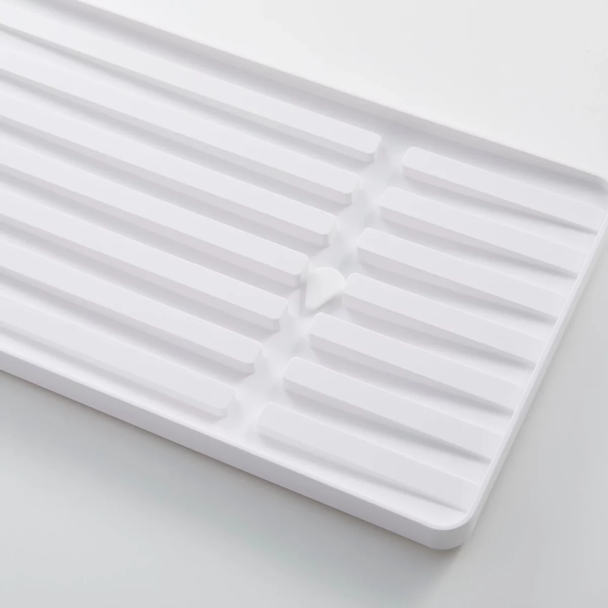 Yamazaki Two-Tier Dish Rack TOWER White, Detail View 13 | One Horizon