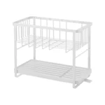 Yamazaki Two-Tier Dish Rack TOWER White, Detail View 14 | One Horizon