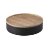 Yamazaki RIN Flat Storage Container, Black | One Horizon