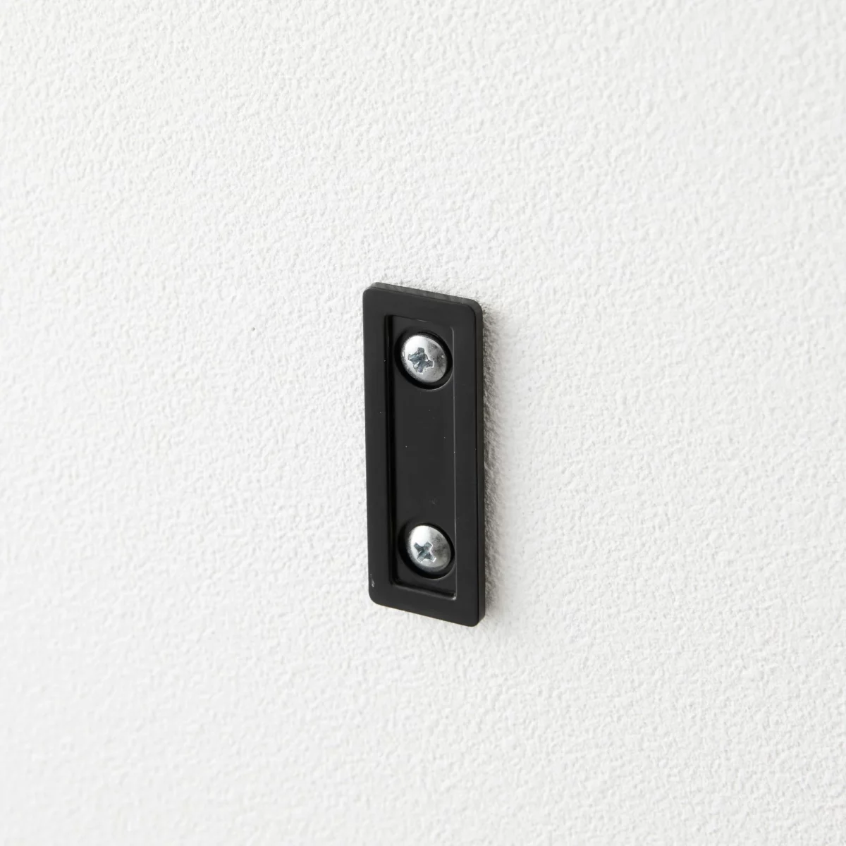 Yamazaki TOWER Black Wall-Mounted Storage Box, Detail View 10 | One Horizon