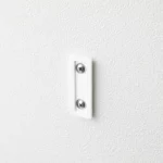 Yamazaki TOWER White Wall-Mounted Storage Box, Detail View 10 | One Horizon