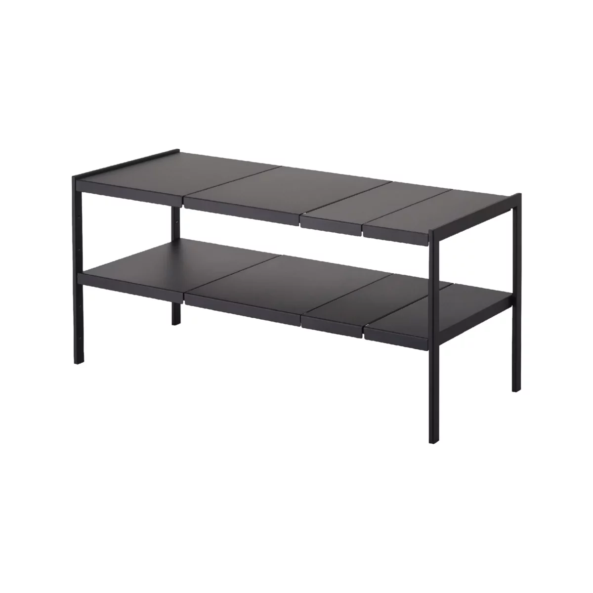 Yamazaki Ausziehbares Regal TOWER Schwarz | One Horizon