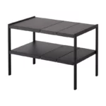 Yamazaki TOWER Extendable Shelf, Black, Detail View 7 | One Horizon