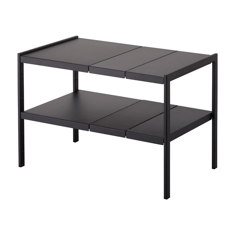 Yamazaki TOWER Extendable Shelf, Black, Detail View 7 | One Horizon