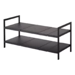 Yamazaki TOWER Extendable Shelf, Black, Detail View 8 | One Horizon