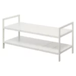 Yamazaki TOWER White Extendable Shelf, Detail View 8 | One Horizon