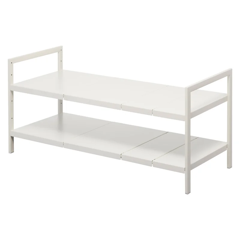 Yamazaki TOWER White Extendable Shelf, Detail View 8 | One Horizon