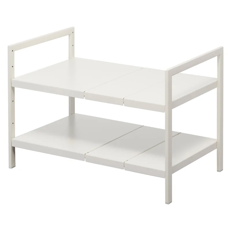 Yamazaki TOWER White Pull-Out Shelf, Detail View 9 | One Horizon