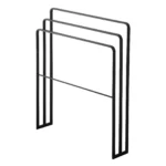 Yamazaki Badetuch-Halter TOWER Schwarz | One Horizon