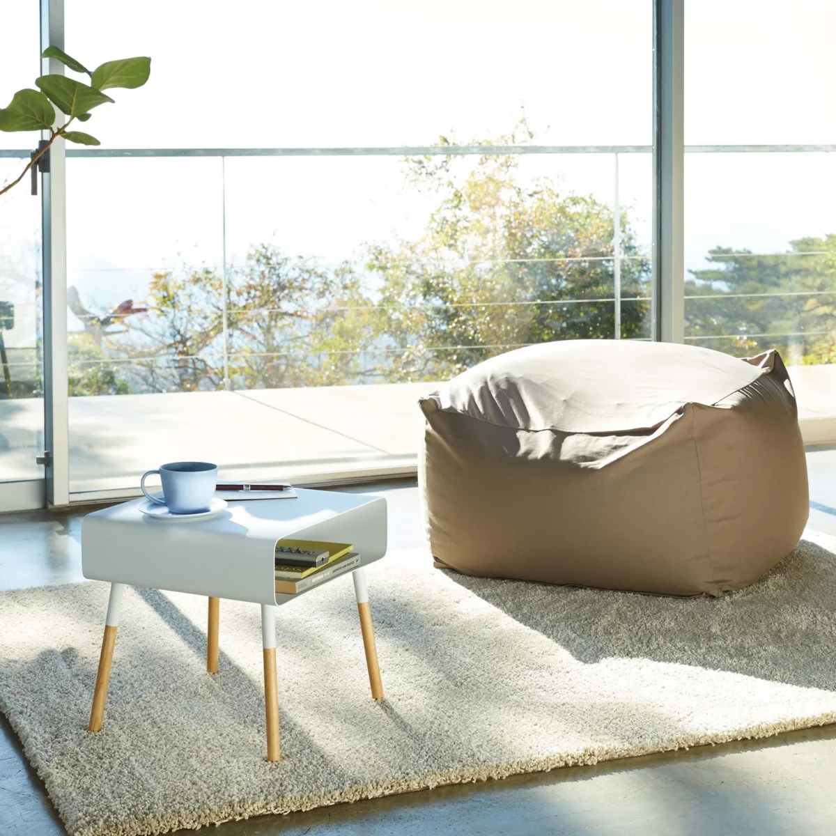 Yamazaki Beistelltisch PLAIN Weiss, Detailansicht 4 | One Horizon