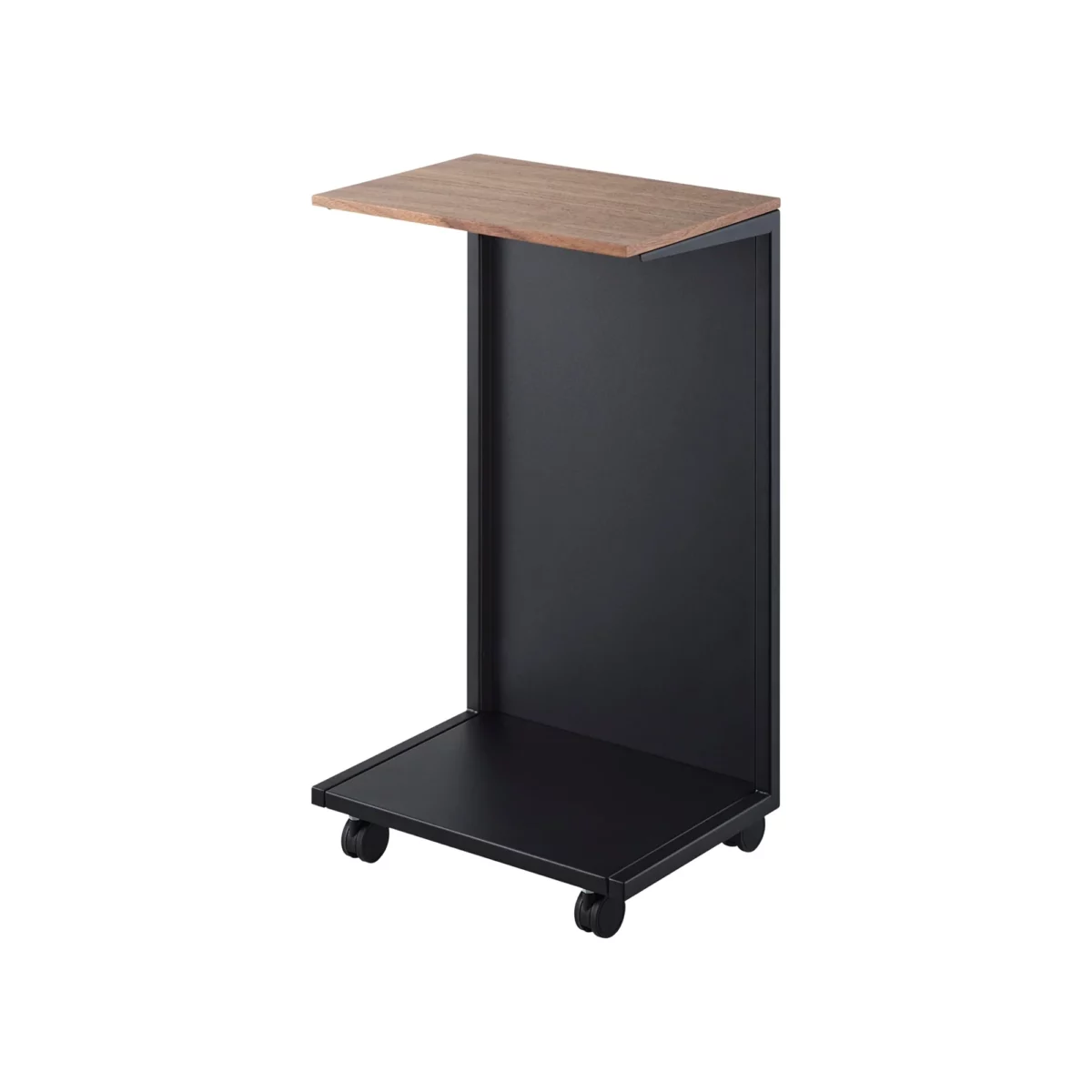 Yamazaki Beistelltisch TOWER mit Rollen Schwarz | One Horizon