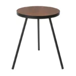 Tower side table Black